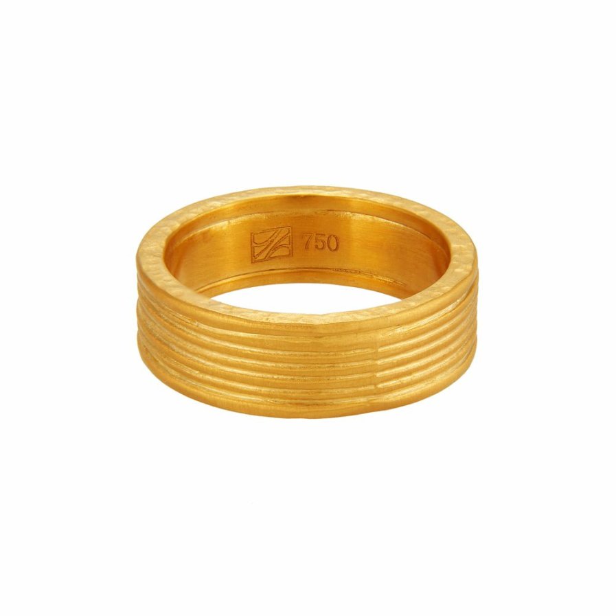 Rings Yossi Harari  | 24K Gold Vinyl Band Ring