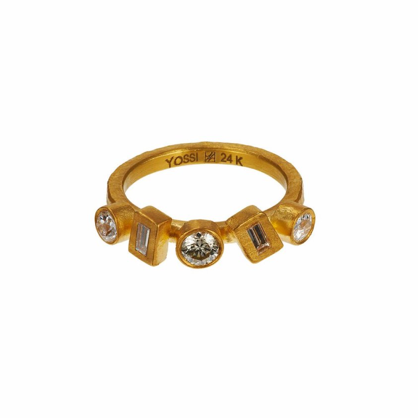 Rings Yossi Harari  | 24K Gold Diamond Reyna Ring